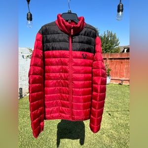 True Religion TWO-TONE PUFFER JACKET